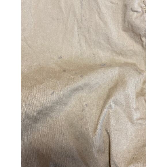 I.AM.GIA Women's Tan Khaki Ruched High Rise Utility Straight Cargo Pants Size M - Picture 6 of 7